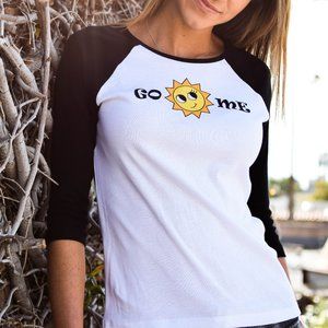 NEW 3/4 sleeve Baseball Tee